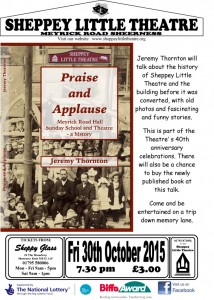 Poster Blank Jeremy Theatre Talk October 2015