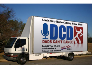 DCD ad lorry