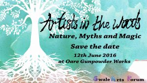 Artists in the Woods 2016 12th June 2016 10-4pm