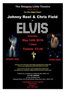 Poster Blank Elvis MAY 2016