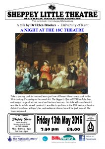 Poster Blank Talk 18C theatre May 2016