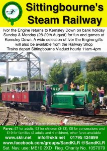 The Sittingbourne & Kemsley Light Railway Ivor The Engine