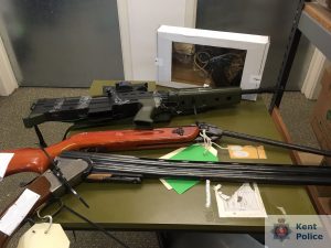 More than 300 guns handed over in Kent firearms surrender