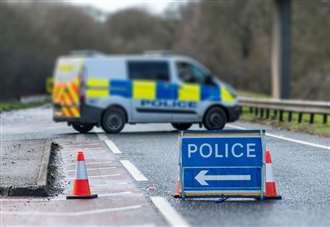 A249 closed after serious three-vehicle crash