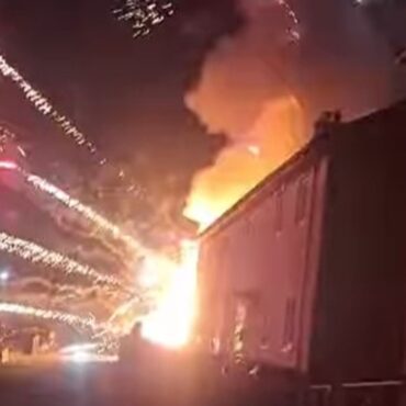 Man in court over ‘deliberate’ van and fireworks blaze that left ‘kids screaming in terror’