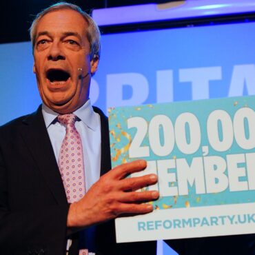Farage relinquishes majority control of Reform UK
