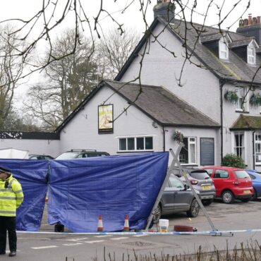 Woman killed in Valentine’s Day shooting at village pub