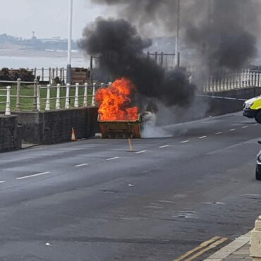 Bomb squad carries out controlled burn of explosive chemicals found in St Leonards home