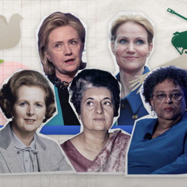 Would the world be more peaceful if more women were in charge?
