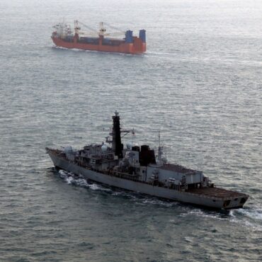 Royal Navy ‘watched every move’ of Russian warship as it sailed close to UK waters