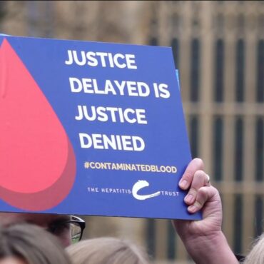 Organisations criticise compensation delays as infected blood inquiry publishes new evidence
