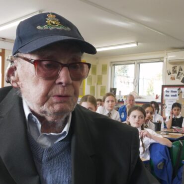 WWII veteran, 103, shares his experience as a bombardier ahead of VE Day anniversary