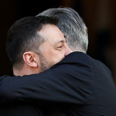 Symbolism and substance as European leaders take small steps towards peace in Ukraine