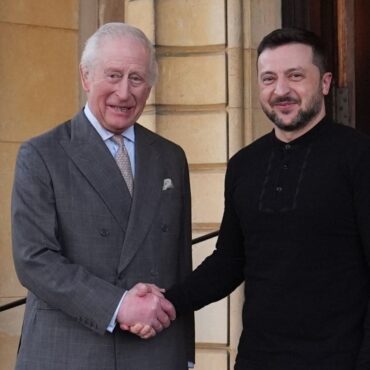 Zelenskyy meets with the King at Sandringham