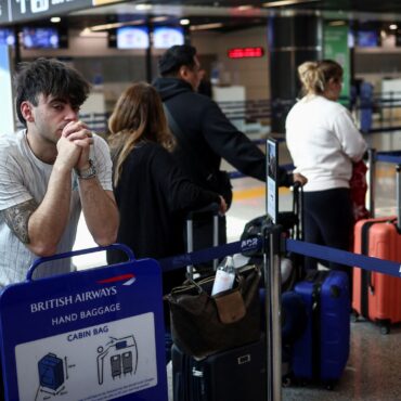 Weddings, rugby tours and Arctic husky sledding: Heathrow closure throws travel plans into chaos