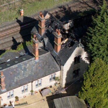 Three people dead after fire at historic station house