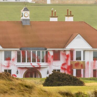 Man in court charged with malicious mischief over damage to Trump golf resort