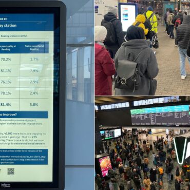 Train performance stats to be displayed at stations for the first time