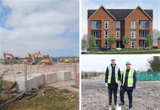 Construction starts on two major housing developments
