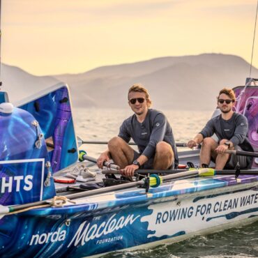 Three brothers bid to row across Pacific Ocean in record time after conquering Atlantic