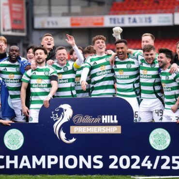 Celtic win Scottish title after Pope tribute and ticket price protest