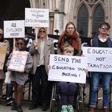 VAT on private school fees has had ‘damaging effect’ on children, court hears
