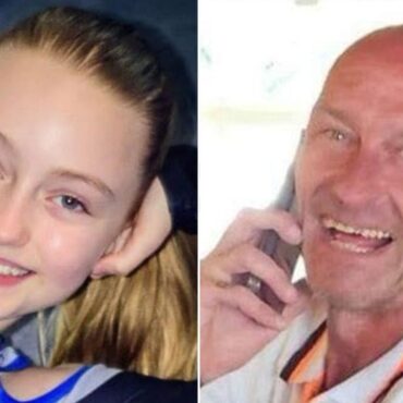 Girl, 10, and father who died in caravan park fire named