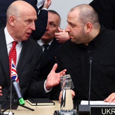 2025 ‘the critical year’ for Ukraine, warns defence secretary – as more financial support announced