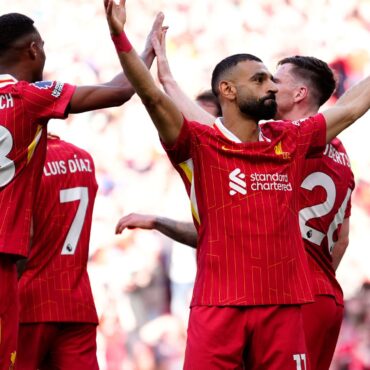 Liverpool win Premier League title to equal Man Utd’s record