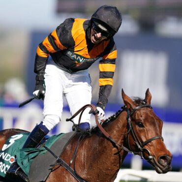 Amateur jockey wins Grand National on horse trained by his dad