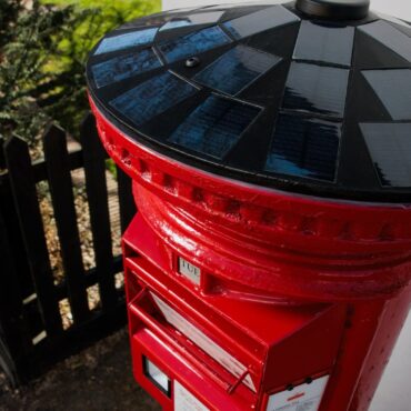 Postboxes upgraded with solar panels in high-tech parcel trial