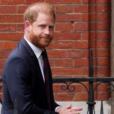Harry at London court for second day of security case