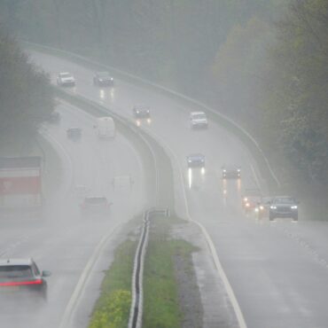 Yellow weather warning comes into force for parts of UK