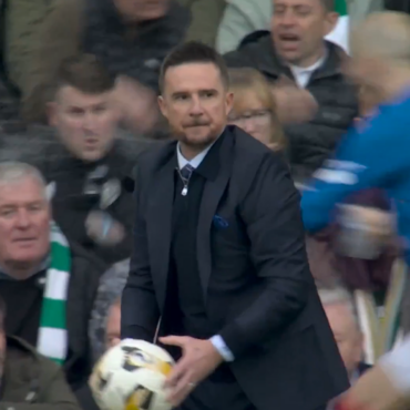 Police reach decision over Old Firm derby water bottle incident