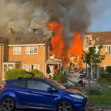 House destroyed after explosion