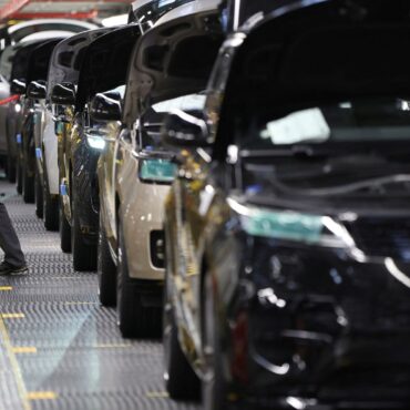 This UK town has car-making in its DNA – but Jaguar Land Rover’s US export pause has sparked anxiety