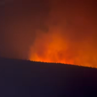 Arrest over wildfire that triggered ‘major incident’ in Northern Ireland