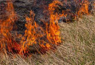 Public warned to close windows and doors as crews battle wildfire
