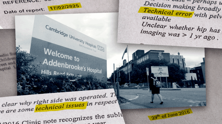 Cambridge hospital accused of ‘covering up’ concerns about suspended surgeon a decade ago