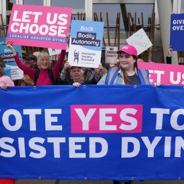 Plans to legalise assisted dying in Scotland pass first stage