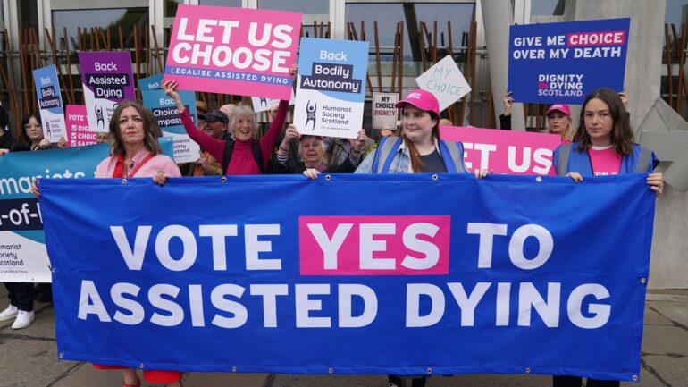 MSPs to vote on assisted dying in Scotland