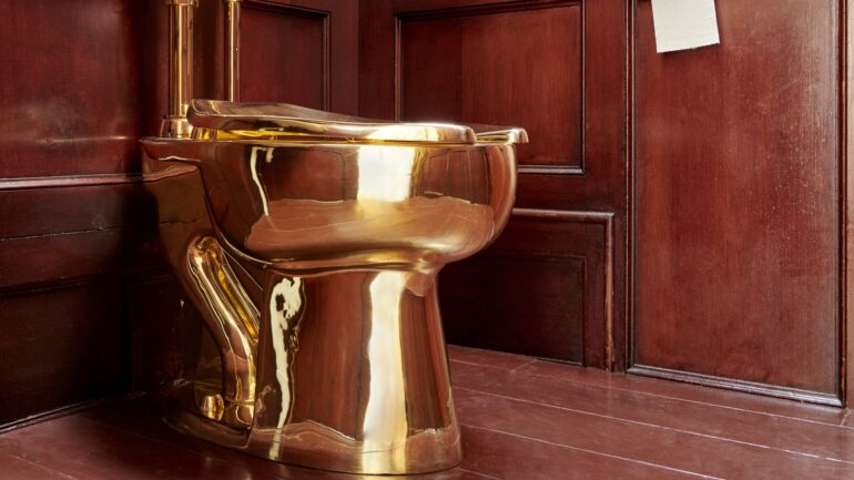Man involved in theft of £4.75m gold toilet sentenced