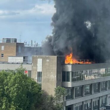 ‘Pregnant women and babies evacuated’ after fire at maternity hospital