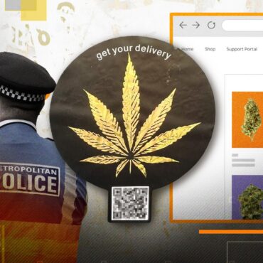 The online drug trade behind QR code stickers plastered on streets across UK