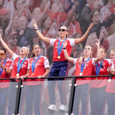 Football clubs hold parades and events to celebrate major trophy victories