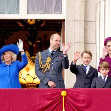 VE Day in pictures: The Royal Family, huge crowds, a military parade and a flypast