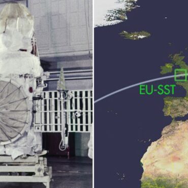 Half-tonne piece of Soviet rocket may have crashed through atmosphere over south of England