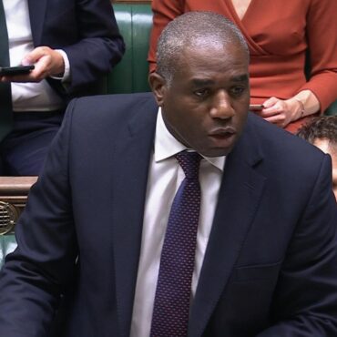 Shouts of ‘genocide’ in Commons as foreign secretary denounces Israel’s ‘intolerable’ actions in Gaza