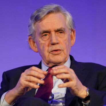 Gordon Brown suggests people on top rate of income tax should be excluded from winter fuel