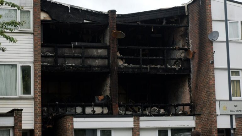 Mother and three children who died in house fire in London named by police